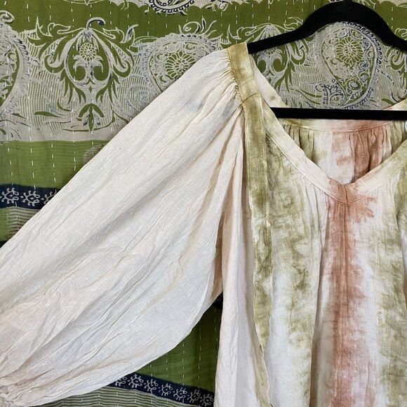 NWT Jen's Pirate Booty Desert Sun Astral Gauze Mini Dress Size Medium - Picture 3 of 13